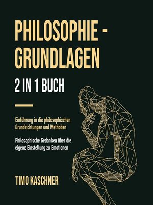 cover image of PHILOSOPHIE--GRUNDLAGEN 2 IN 1 BUCH